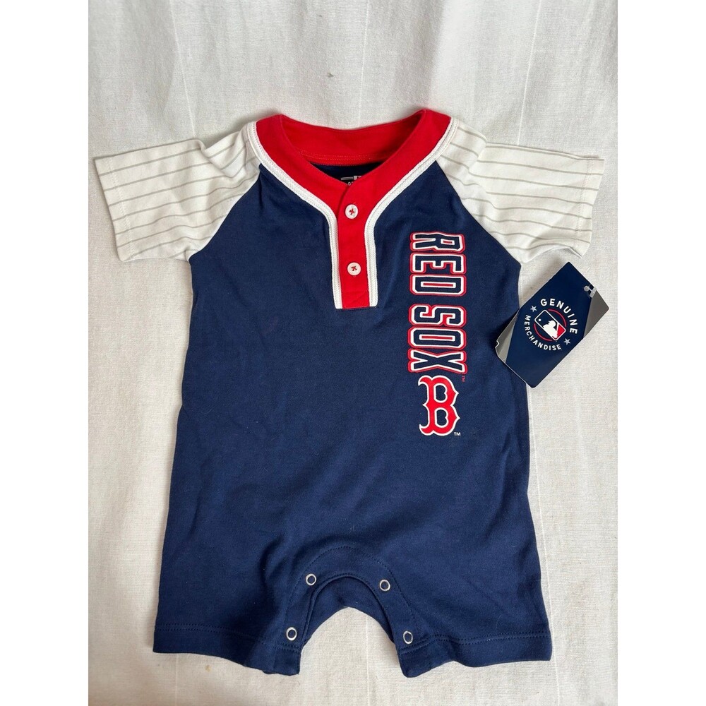 Boston Red Sox Outfit RedSox Baby Size NEW 1 piece 12 months infant baseball